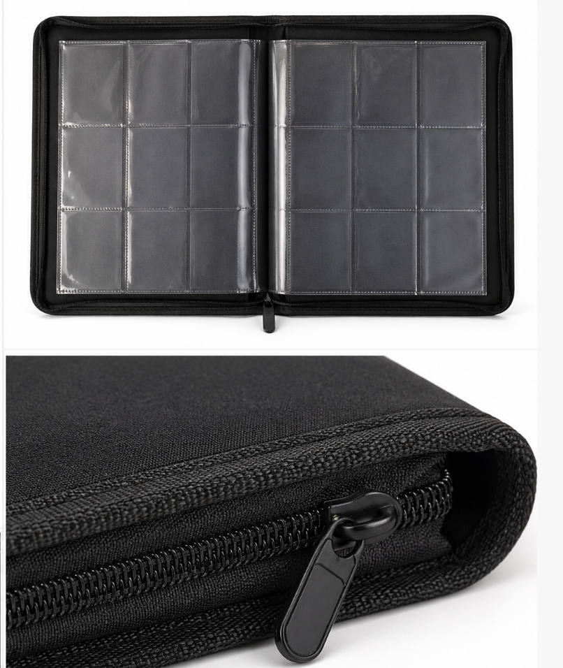 Naruto Team 7 Anime 9-Pocket Trading Card Binder (34×26×3.5cm)