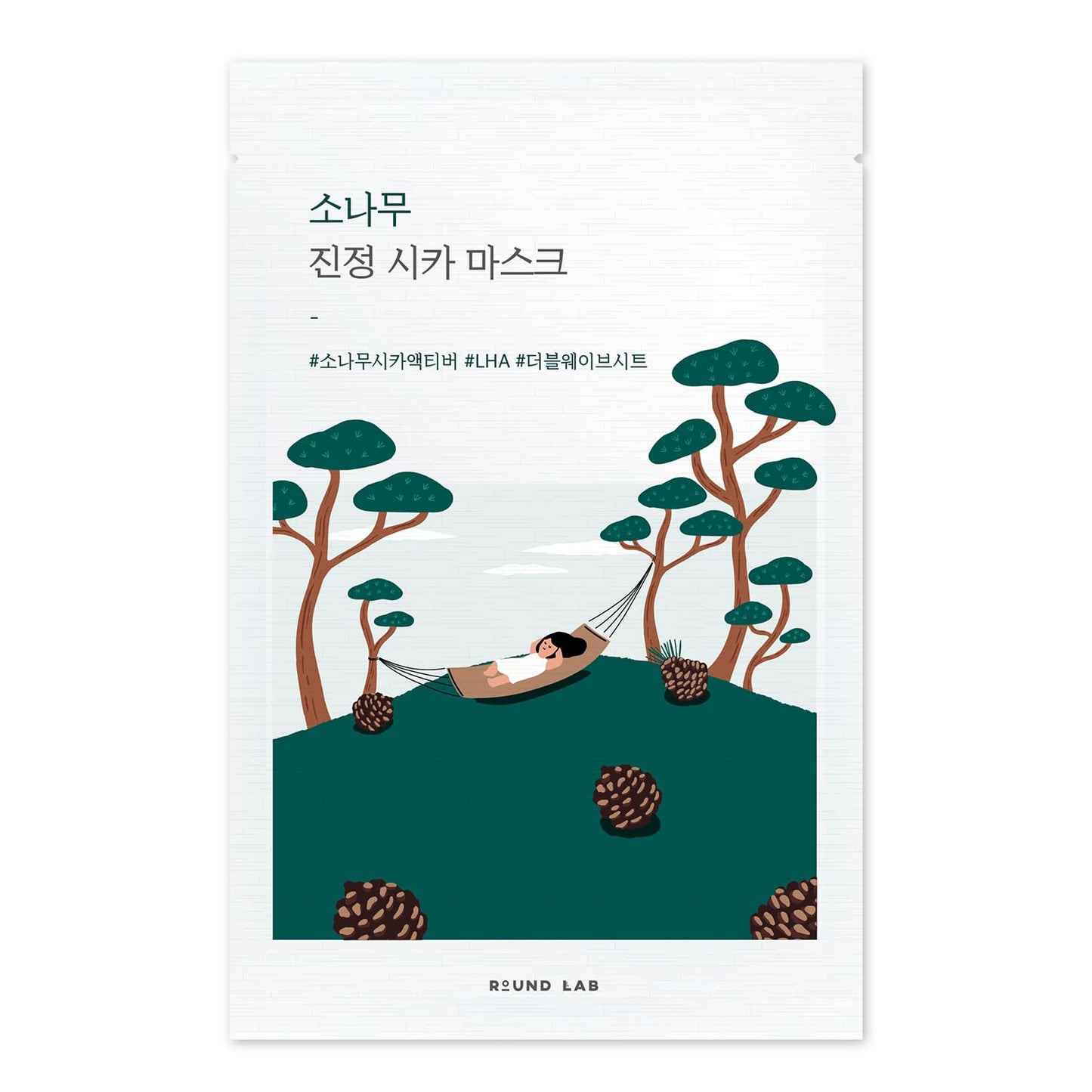 Round Lab Pine Calming Cica Sheet Mask (10ea)