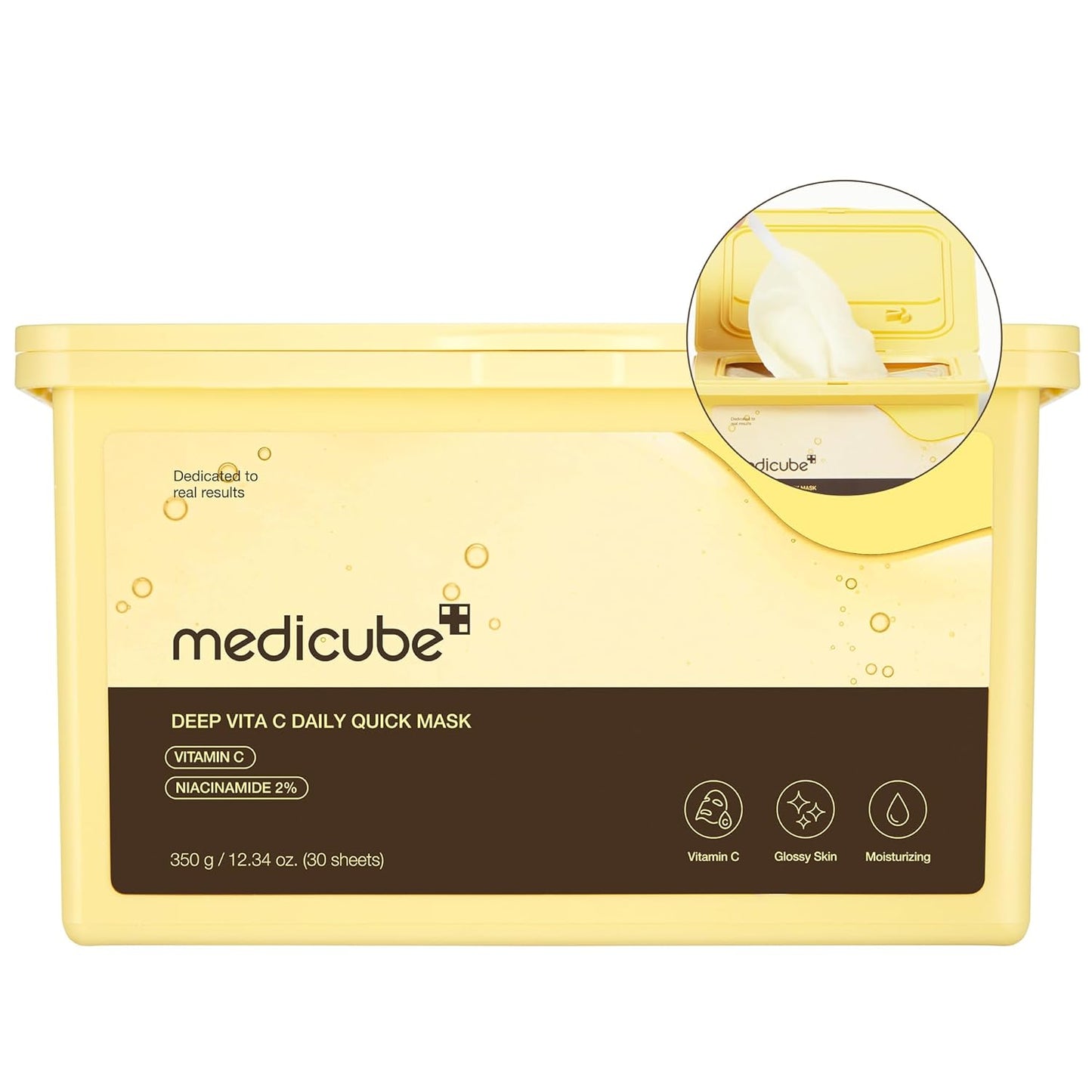 Medicube DEEP VITA C DAILY QUICK MASK (30pcs)