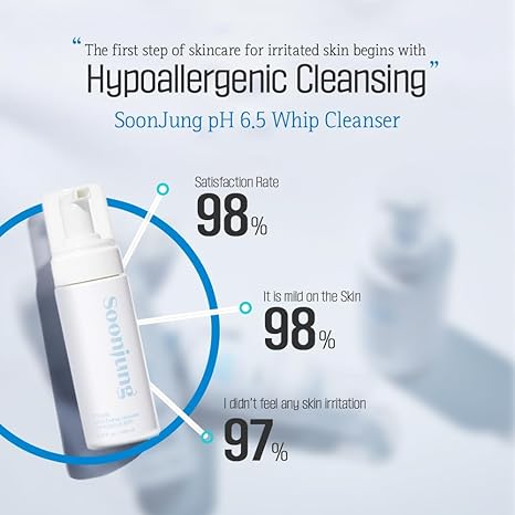 ETUDE SoonJung pH 6.5 Whip Cleanser 5.07 fl.oz
