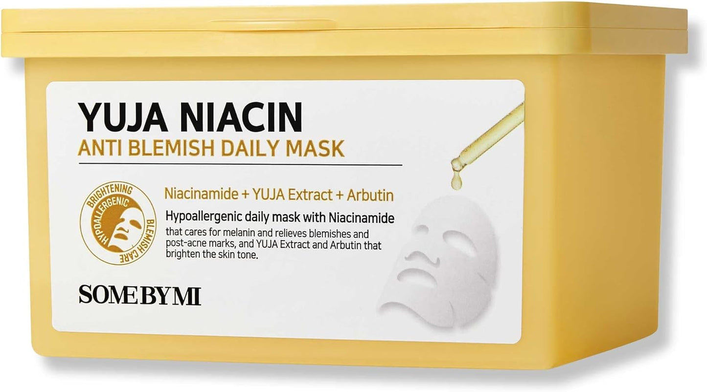 SOMEBYMI YUJA NIACIN ANTI-BLEMISH DAILY MASK