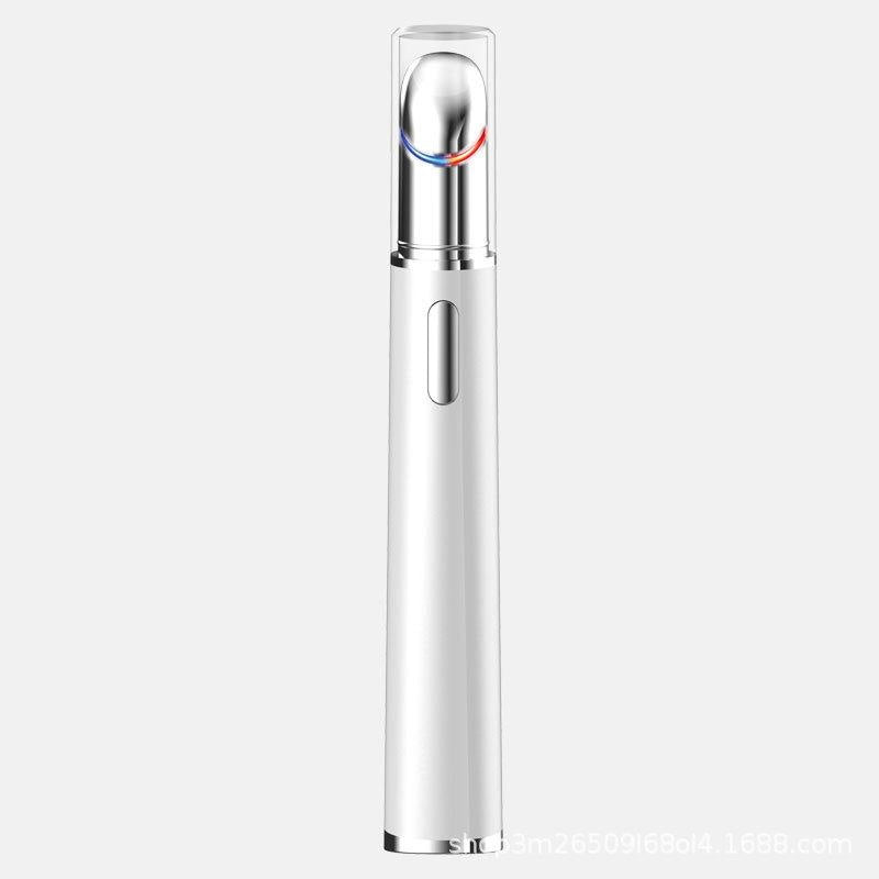 Ion color light eye beauty instrument Household electric eye massage pen Eye cream introducer Rechargeable hot compress eye beauty pen