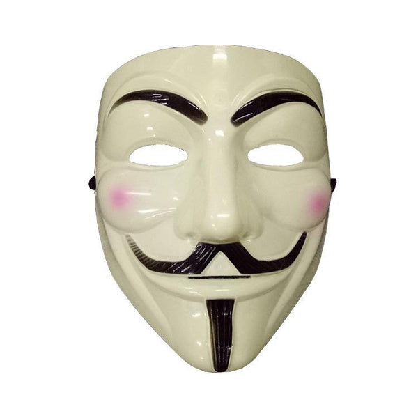 V for Vendetta Mask - Halloween Horror Costume Mask for Cosplay & Scary Parties