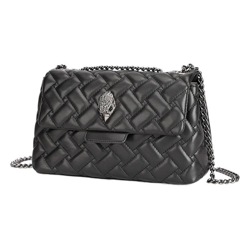 커트 가이거 디자이너 이글 헤드 체인 숄더백 퀼팅 크로스바디 지갑 여성용