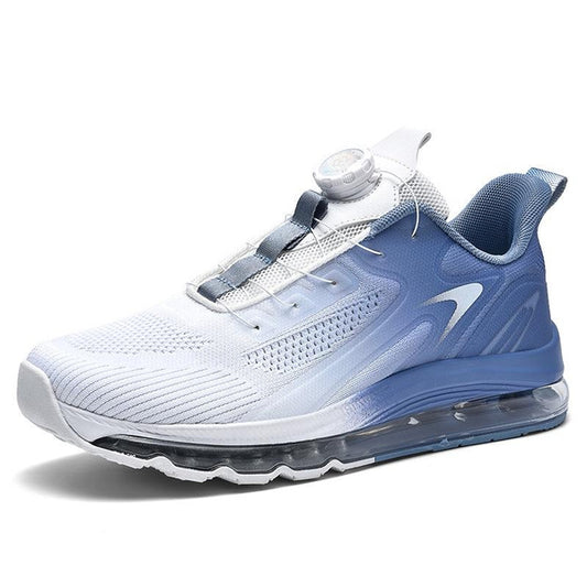 Men's Extra Wide Size 47 48 Breathable Running Shoes with Full-Length Air Cushion & Mesh Upper