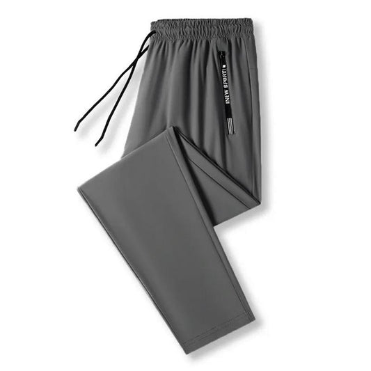 Men's Lightweight Quick-Dry Stretch Pants with Cooling Fabric for Summer and Spring
