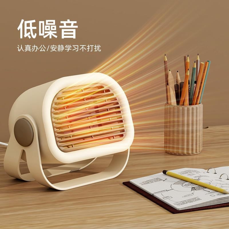 Mini Desktop Heater, Personal Space Warmer with Fast Heating for Office & Under Desk Use