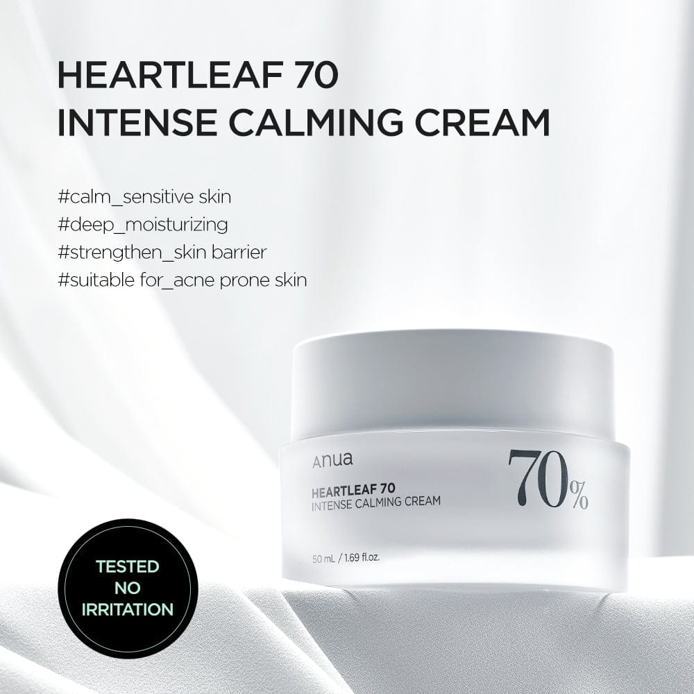 ANUA HEARTLEAF 70 INTENSE CALMING CREAM 50ml