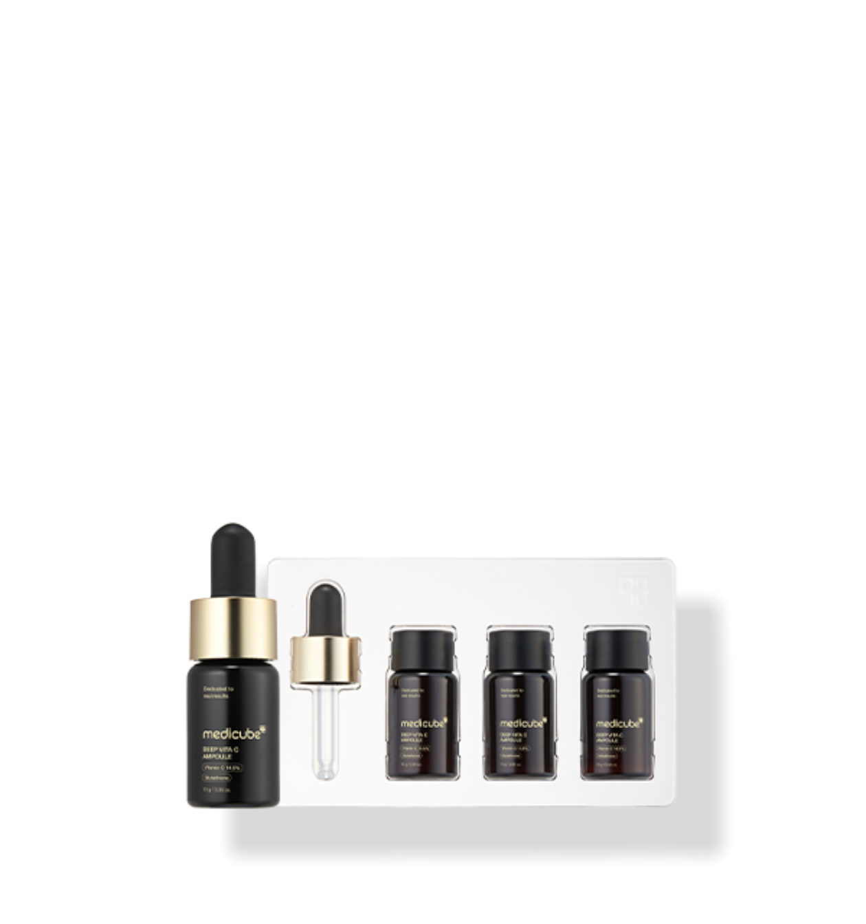 Medicube Deep Vita C Ampoule 2.0 0.35 oz. (10g) / Pure Vitamin C for Radiance, Glow & Brightening