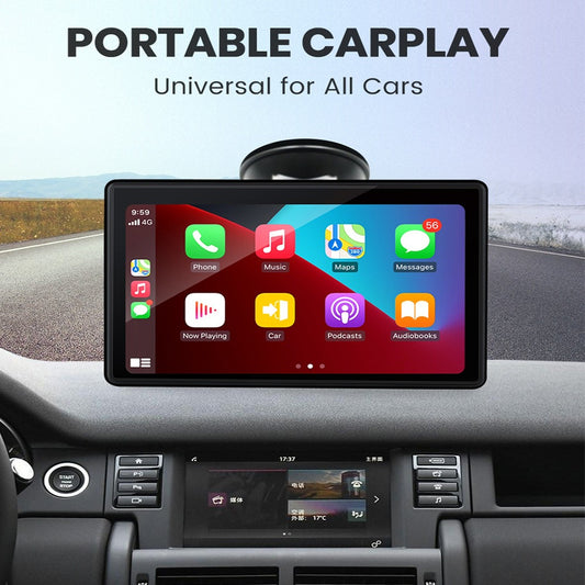 【PASLDA】2025 Upgraded Wireless CarPlay Screen fo Andriod & Iphone : The Ultimate Portable Car Play Adapter for Seamless In-Car Entertainment