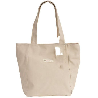 Canvas Casual Large Capacity Shoulder Bag For Women