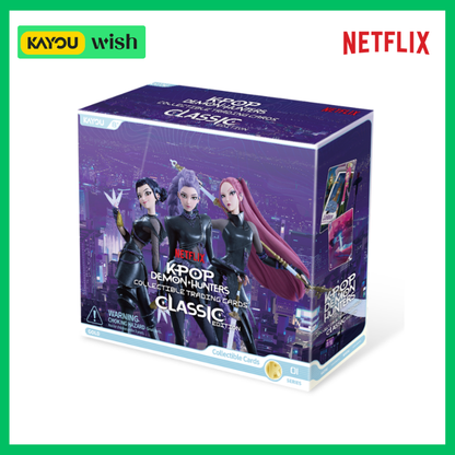 KAYOU KPop Demon Hunters Collectible Trading Cards Classic Edition 001-NA-Series 1-D Trading Card Box [20 Packs]