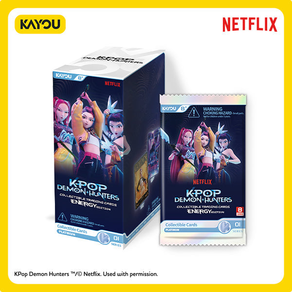 KAYOU KPop Demon Hunters World Tour Energy Edition 001-NA-Series 1-D Trading Card Box [12 Packs]