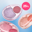 fwee Mellow Dual Blusher (12 Colors)Dual Color, Jelly Texture, 12 Colors, Longwear, Long-lasting | 7.2g