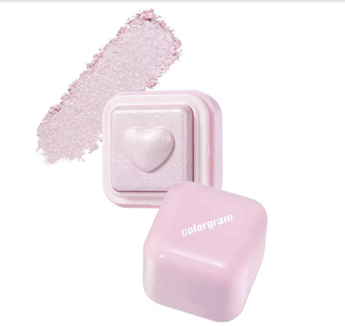 Colorgram MILK BLING HEARTLIGHTER02 Pink Heart