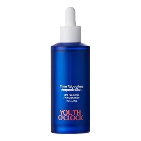 YOUTH O'CLOCK Time Rebooting Ampoule Shot (3.4 fl.oz. 100ml) Niacinamide 5%+Panthenol 10%