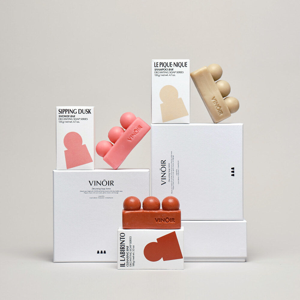 VINŌIR DECANTING SOAP SET
