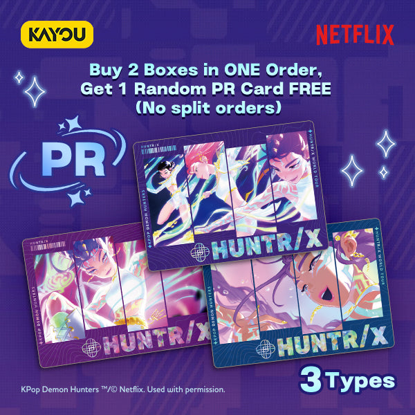 KAYOU KPop Demon Hunters Collectible Trading Cards Classic Edition 001-NA-Series 1-D Trading Card Box [20 Packs]