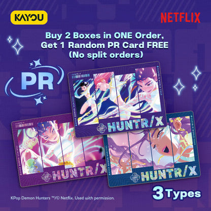 KAYOU KPop Demon Hunters Collectible Trading Cards Classic Edition 001-NA-Series 1-D Trading Card Box [20 Packs]