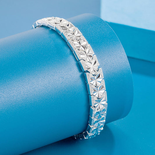 Internet-famous Peach Heart-shaped Buckle Exquisite Bracelet