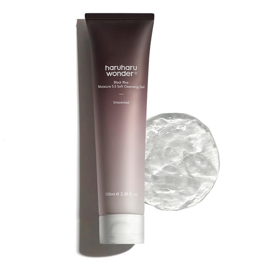 Haruharu Wonder Black Rice Moisture 5.5 Soft Cleansing Gel 3.4 fl.oz (100ml)