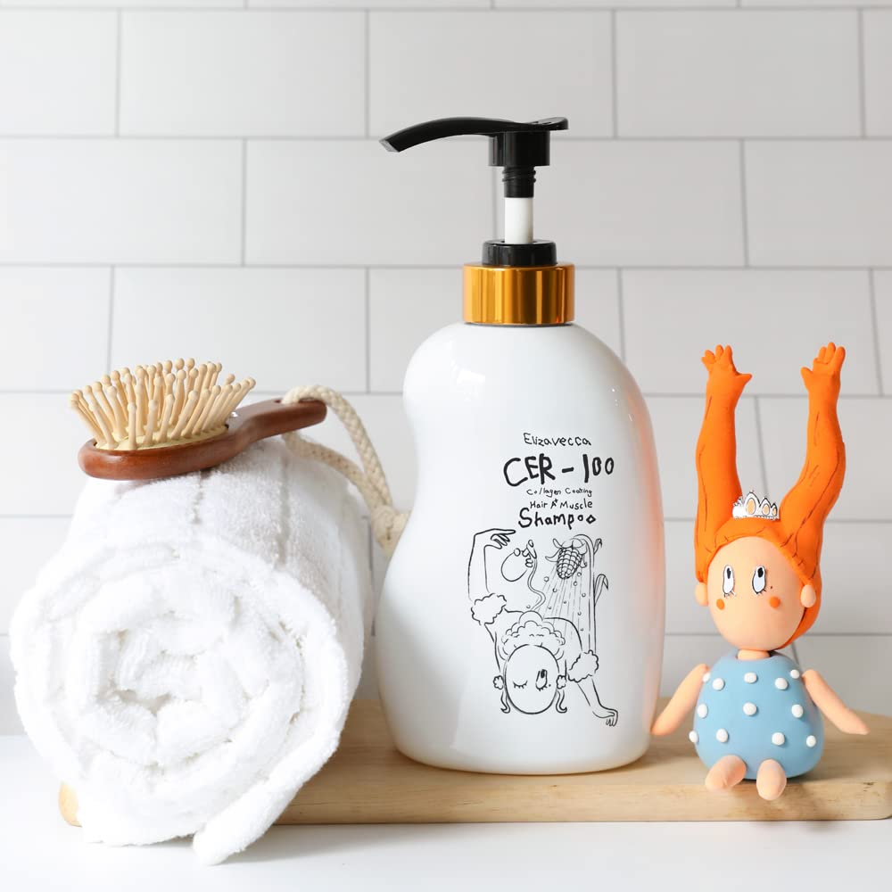 Elizavecca Collagen Coating Hair Muscle Shampoo(CER-100) 500ml