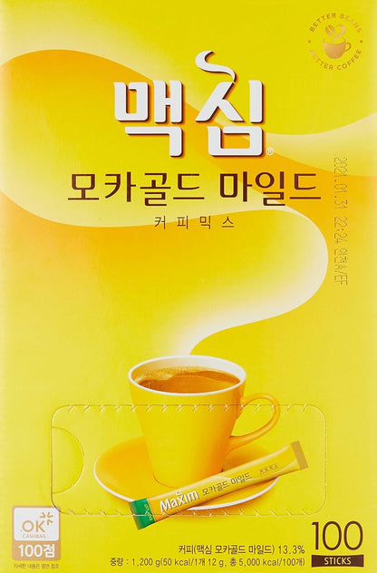 Click to see full view Maxim Mocha Gold Mild Coffee Mix 12g X 100pc