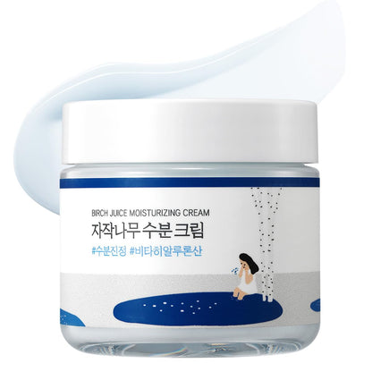 Round Lab Birch Juice Moisturizing Cream 2.7 fl.oz (80ml) / 48-Hour Hydration Lock