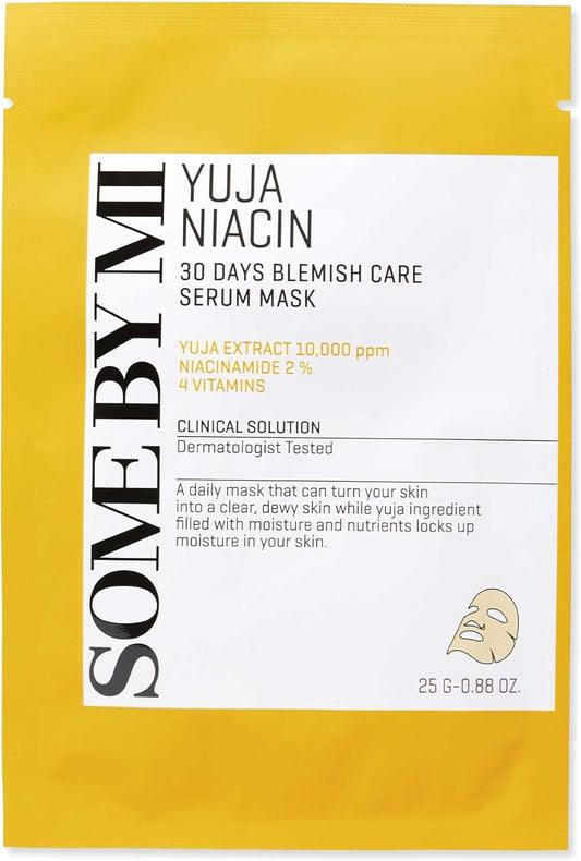 SOMEBYMI YUJA NIACIN 30DAYS BLEMIMSH CARE SERUM MASK (30ea)