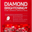 SOMEBYMI Diamond Brightening Calming Glow Luminous Ampoule Mask (10ea)