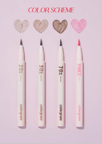 Colorgram Shade Re-Forming Brush Liner 9 Colors