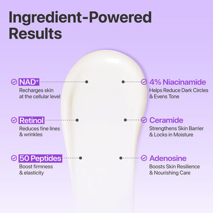 Numbuzin No.9 NAD Retinol Volumetox Eye Cream 10ml