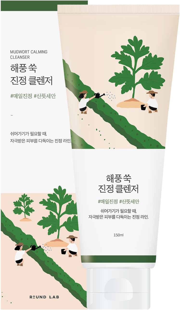 Round Lab Mugwort Calming Soothing Gel 5.07 fl.oz (150ml)