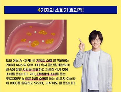 [JP] 일본 국민 소화제 오타이산 48포/210g/45정/120정/300정