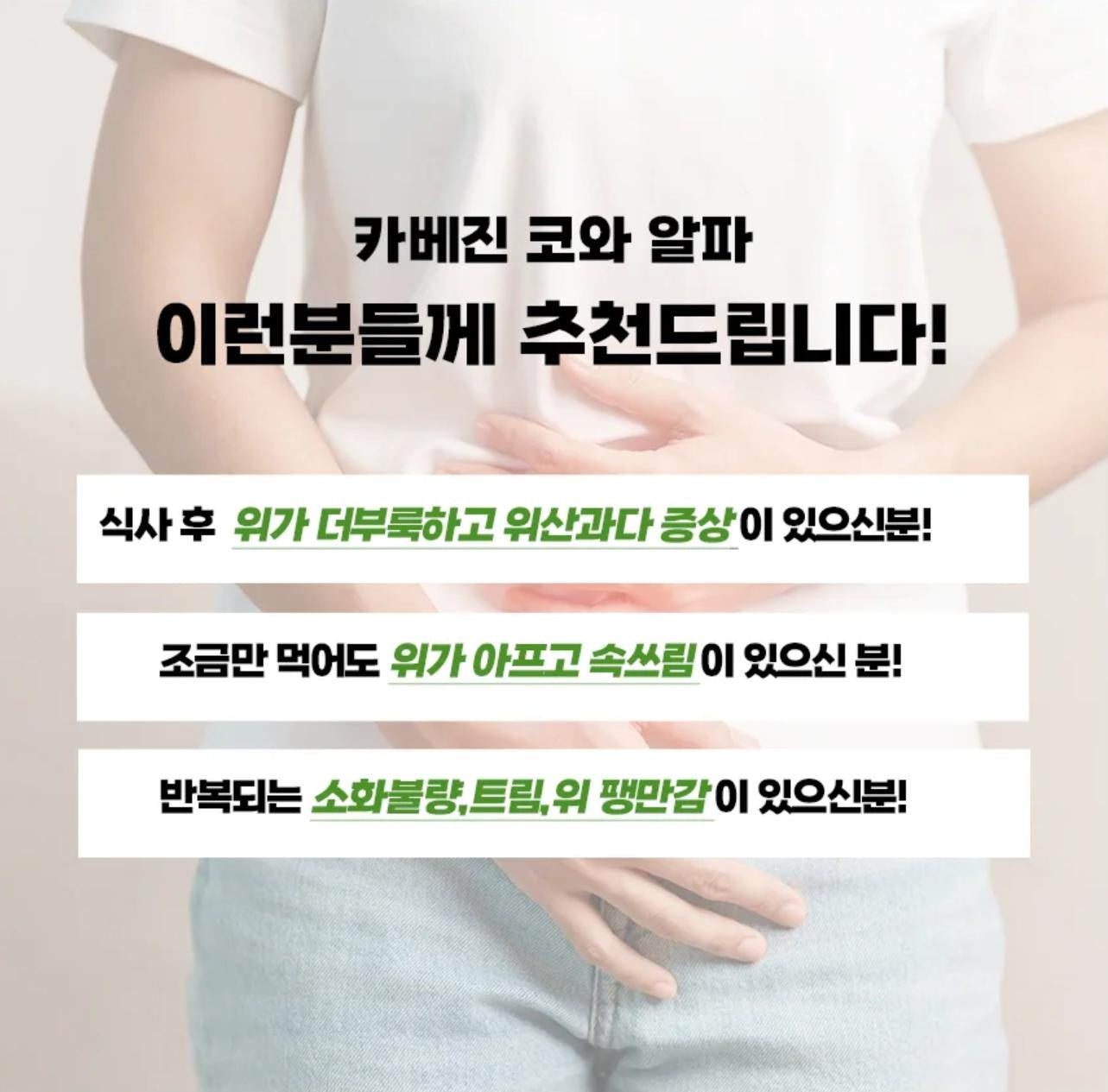 [JP] 위장 건강 일본 국민 위장약 카베진 알파+ 100정 / 300정