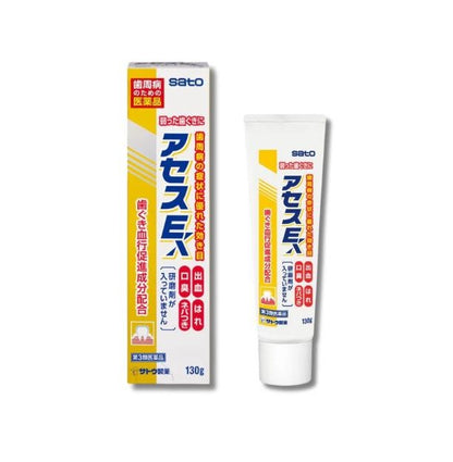 [JP] 일본 아세스 치약 오리지날 / 민트 / EX 치주병 완화 구취 출혈 붓기