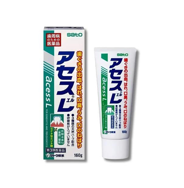 [JP] 일본 아세스 치약 오리지날 / 민트 / EX 치주병 완화 구취 출혈 붓기