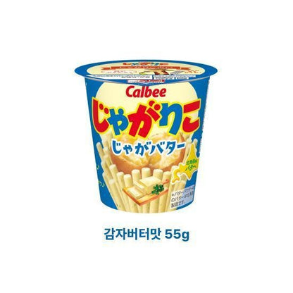 [JP] 가루비 자가리코 감자칩 4종   3개/4개/8개/12개 세트