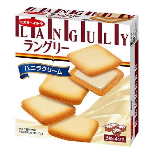 [JP] 랑그리 크림 샌드 쿠키, 초코/바닐라, 일본 쿠크다스