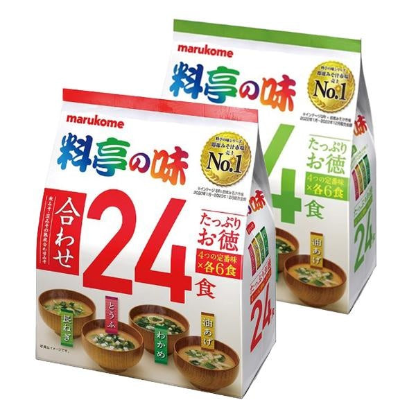 [JP] 마루코메 료테이노 아지 24식/36식 미소시루