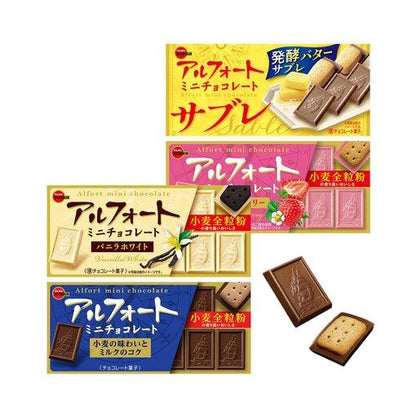 [JP] 부르봉 알포트 미니 초콜릿 4종 골라담기, 4개/6개, 1세트