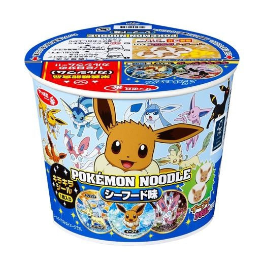 [JP] 산요 포켓몬 컵누들 일본 컵라면 2종, 4개/6개