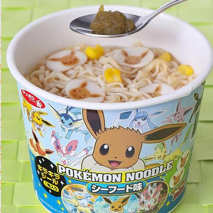 [JP] 산요 포켓몬 컵누들 일본 컵라면 2종, 4개/6개