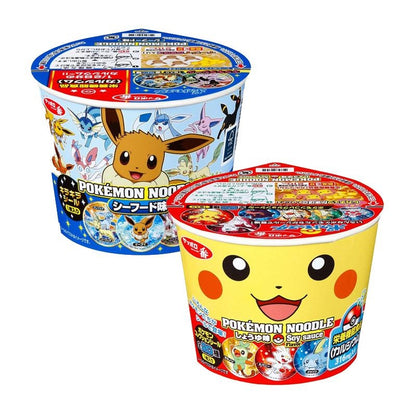 [JP] 산요 포켓몬 컵누들 일본 컵라면 2종, 4개/6개