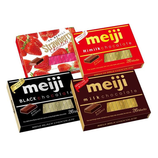 [JP] 메이지 초콜릿 26개입 4종, 2개/4개 1세트
