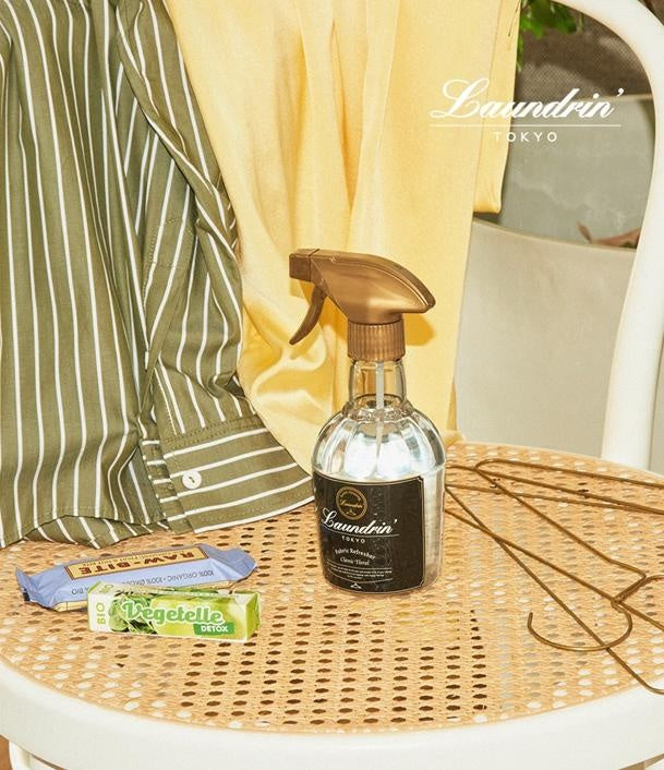 [JP] 일본 정품 섬유 탈취제 패브릭 퍼퓸 란도린 패브릭 미스트 370ml / 리필 320ml  Laundrin