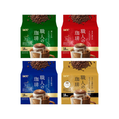 [JP] UCC 장인의 드립 커피 7g 18개입, 스페셜/리치/마일드/클래식
