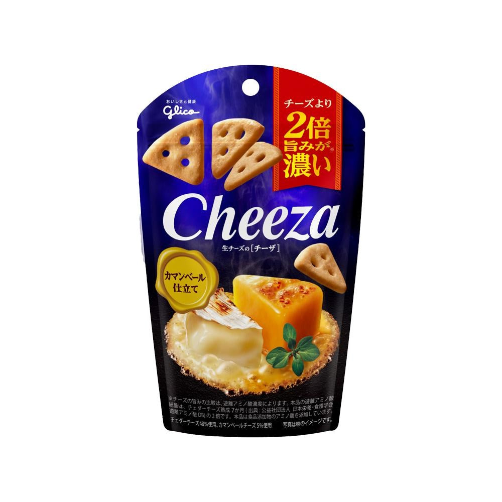 [JP] 글리코 치즈과자 일본 생치즈 스낵 3종, 까망베르/체다치즈/더블치즈
