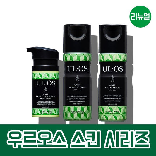 [JP] 우르오스 남성용 올인원 스킨로션 스킨밀크 스킨젤 모음전 ! New package !