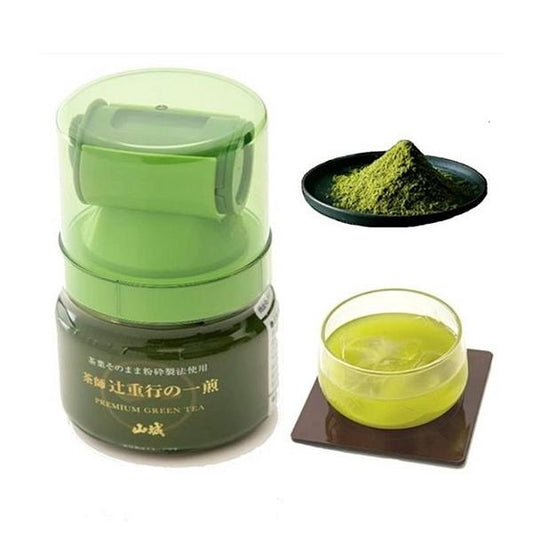 [JP] 고급 녹차 분말 차시 츠지 야마시로, 본품/리필
